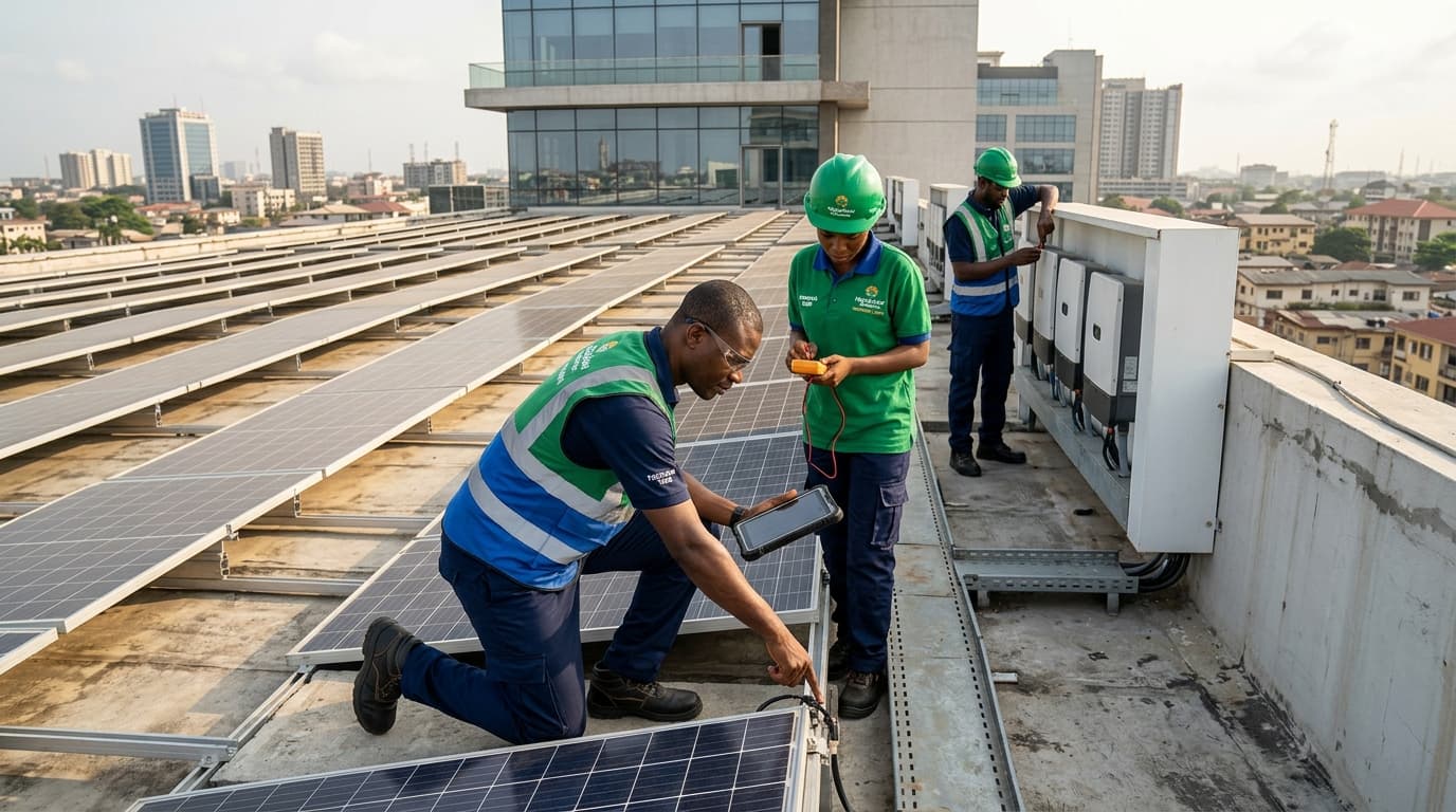 Commercial Solar Array